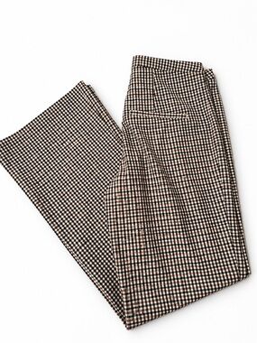 H&M Gingham Dress Pants - Black & Brown